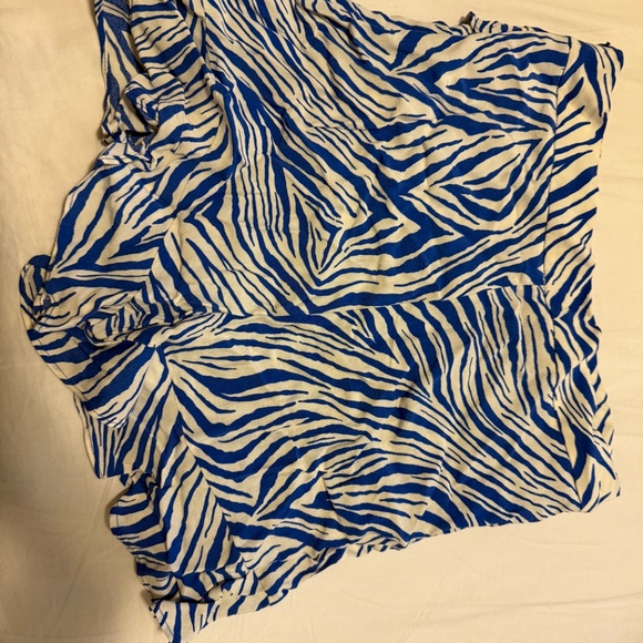 Zara animal print split skirt size S - Picture 2 of 4